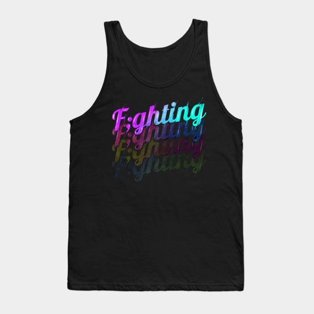 Semicolon As I Fighting Against Mental Health Awareness Tank Top by SinBle